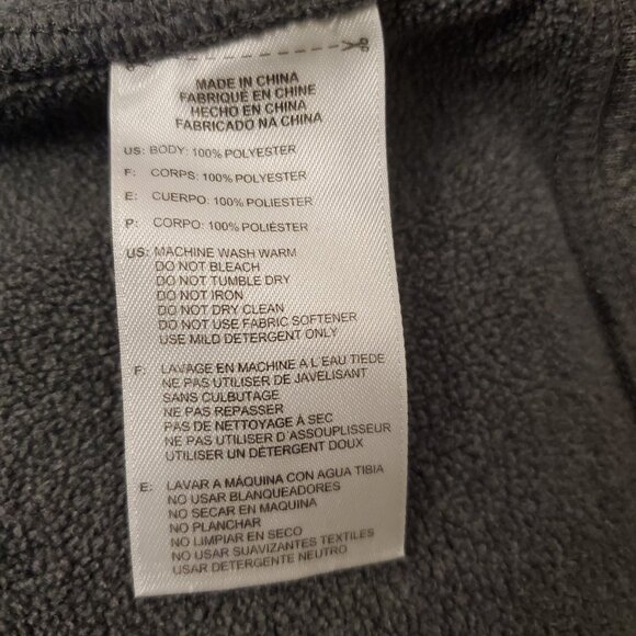 Adidas The Go-To Pullover Hoodie, Climawarm Grey & Orange Size 2XL - Picture 7 of 9